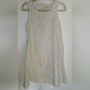 Cynthia Rowley A-line 100% Linen Sleeveless Dress